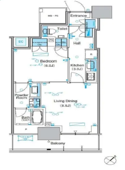 パークアクシス豊洲キャナル 204