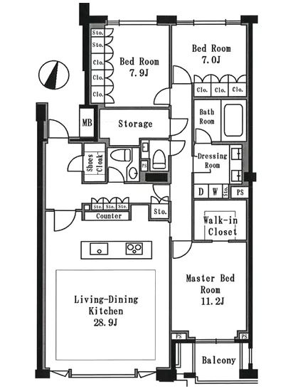 プライムメゾン御殿山WEST 305