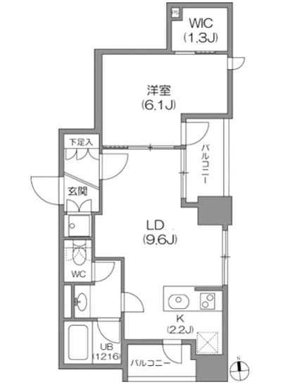 アジールコート中野坂上 1103