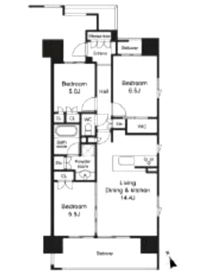 グランスイート八丁堀 203