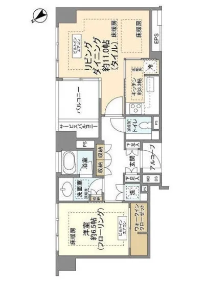 ブランズ六本木ザ・レジデンス 5F