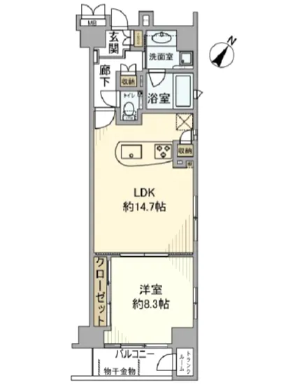 グリーンパーク銀座デ・プレ 302