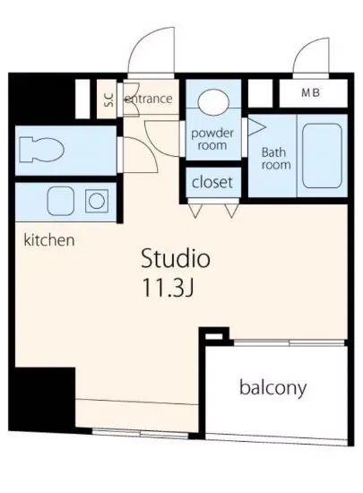 ボルト銀座レジデンス 206