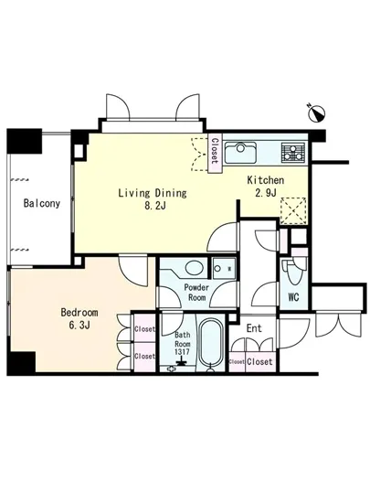 神宮前シティハウス 3F