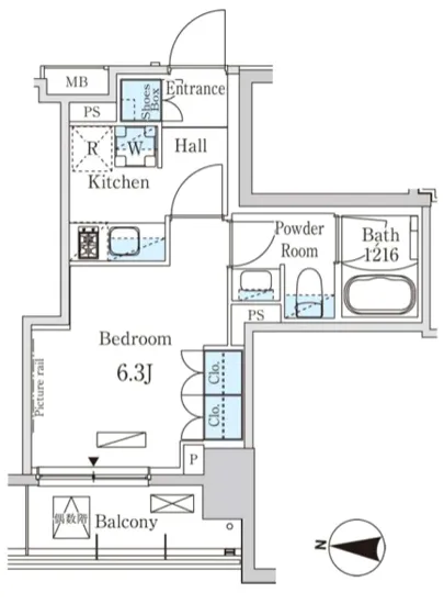 パークアクシス錦糸町ウエスト 809