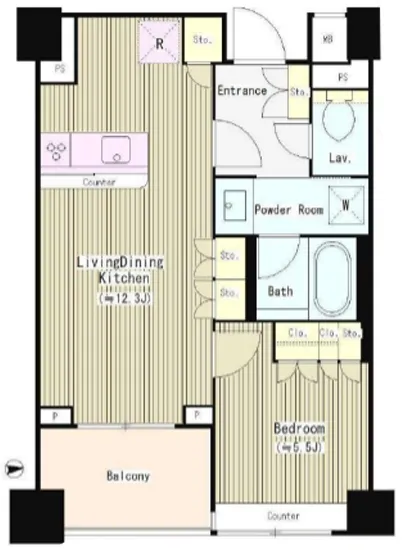 パークリュクス初台 206