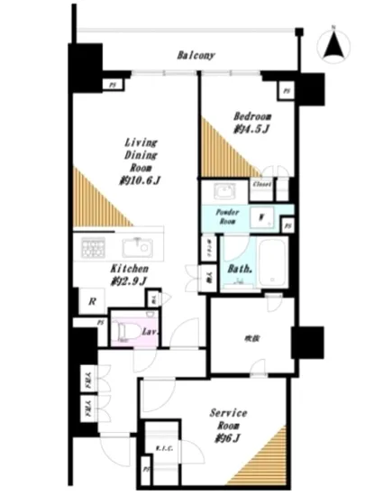 シティハウス四谷坂町 3F