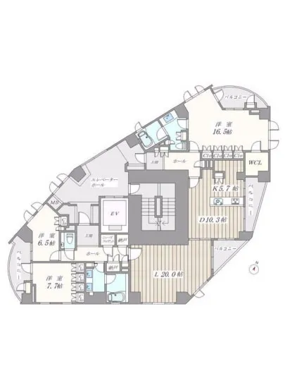 乃木坂パークハウス 2501