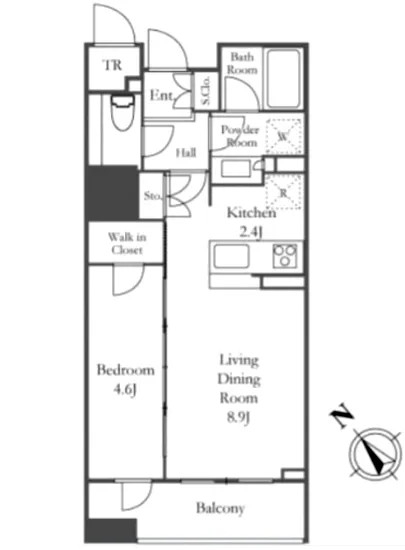 アネシア築地ステーションレジデンス 502