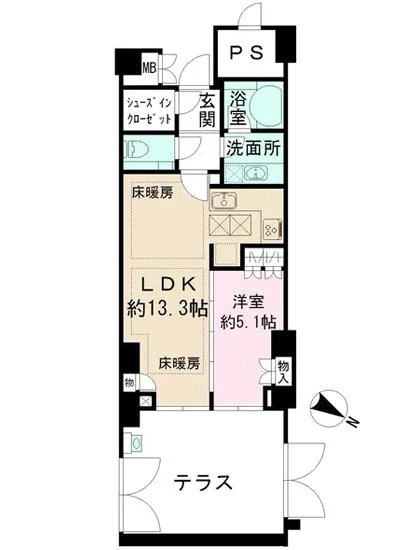 パークハウス高田馬場公園アーバンス 105