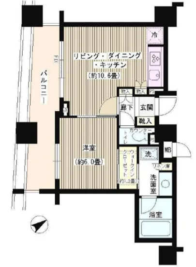 パークホームズ文京千石ステーションプレイス 1002