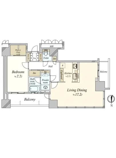 パークタワー目黒 24F