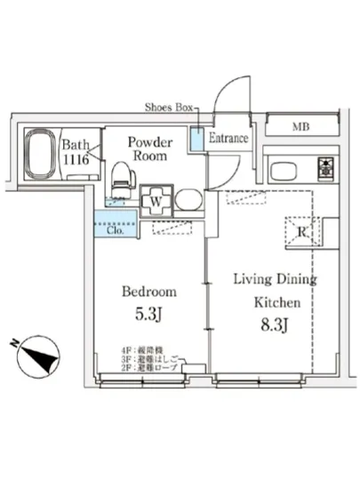 リビオメゾン池袋 304