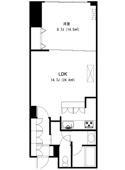 市ヶ谷スクエアレジデンス 1001