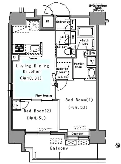 パークアクシス台東根岸 1102