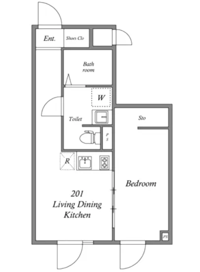プラティーク世田谷代田 201