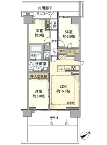プラウド駒込トレサージュ 110