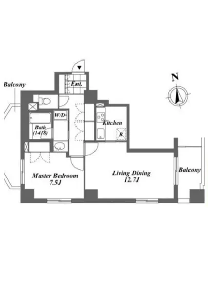 西麻布フォレストプラザ 1101