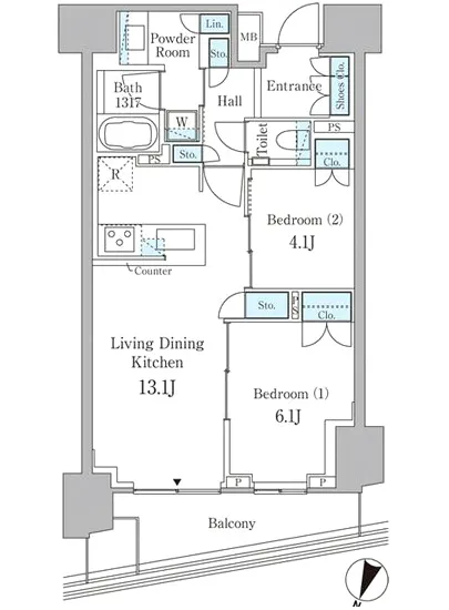 プラウド日本橋三越前 707