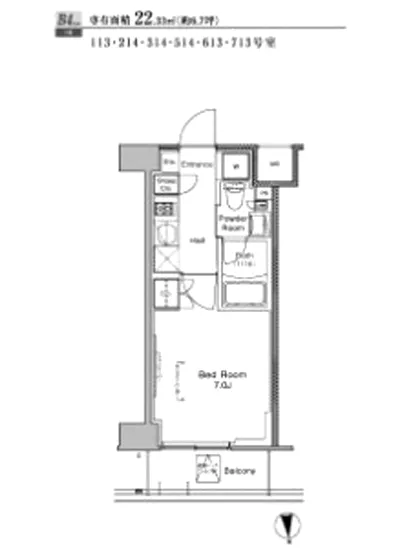 プラウドフラット南品川 113