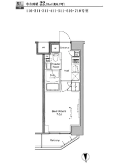 プラウドフラット南品川 110