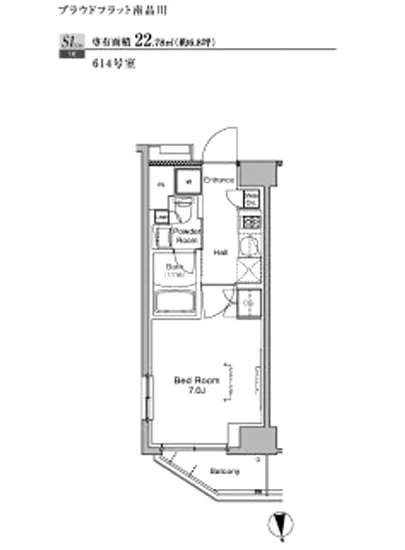 プラウドフラット南品川 614