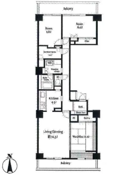 芝浦スクエアハイツ 2305