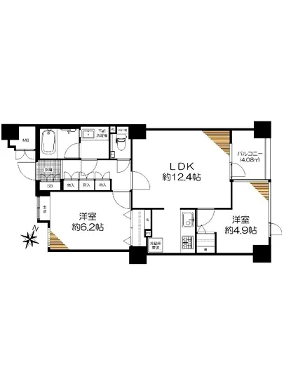 東急ドエルアルス白金長者丸 3F