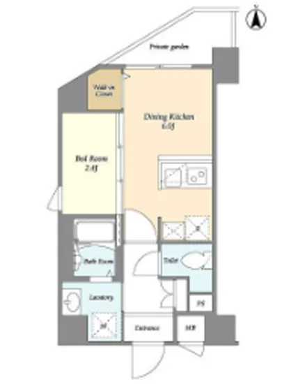 ラティエラ都立大学 204