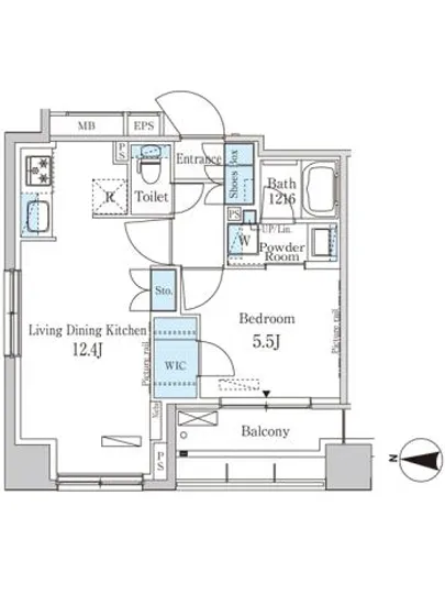 パークアクシス菊川 1008