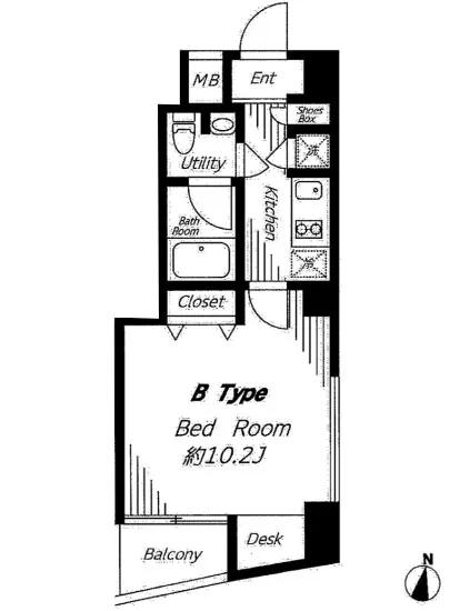 ビバリーホームズ麻布十番 302