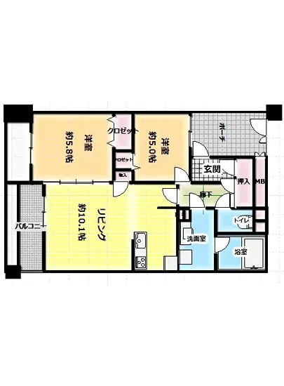 シーズクロノス新宿戸山 412