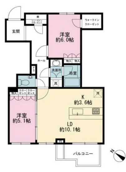 ロイヤルシーズン西麻布 602