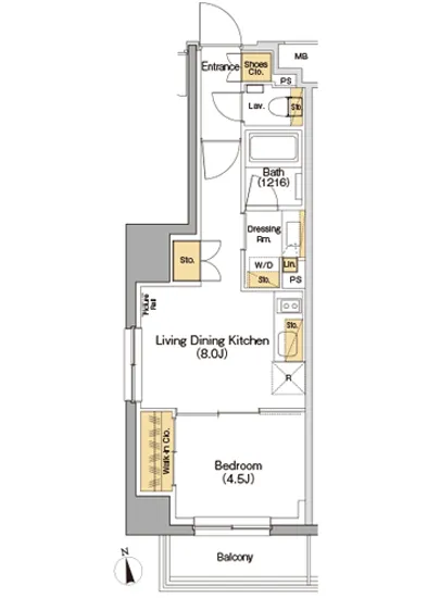 ザ・パークハビオ神楽坂香月 301