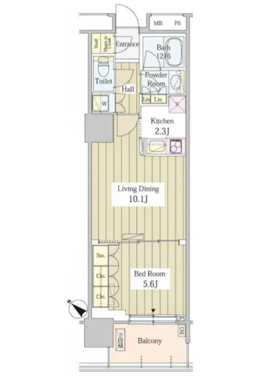 ユニゾンタワー 1502