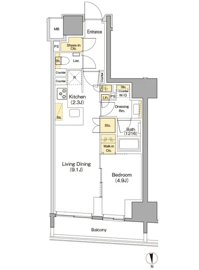 ザ・パークハビオ日本橋馬喰町 602