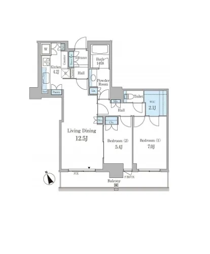 パークタワー芝浦ベイワードオーシャンウイング 304