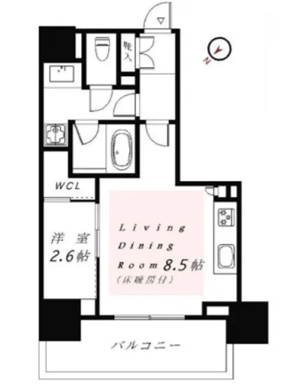 ザ・パークハウスアーバンス東五反田 1402