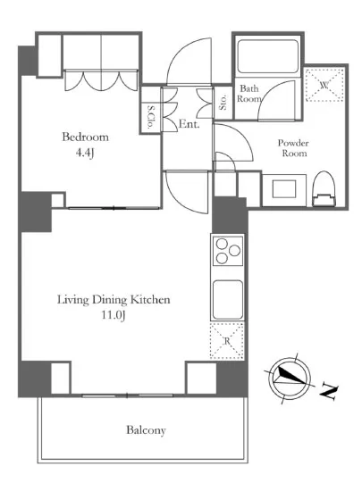 ザ・パークハウスアーバンス表参道 307