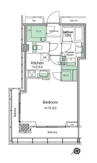 渋谷キャストアパートメント 1502