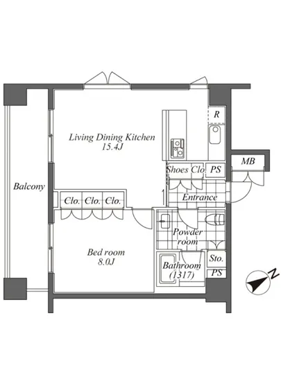 オーパスレジデンス恵比寿 412