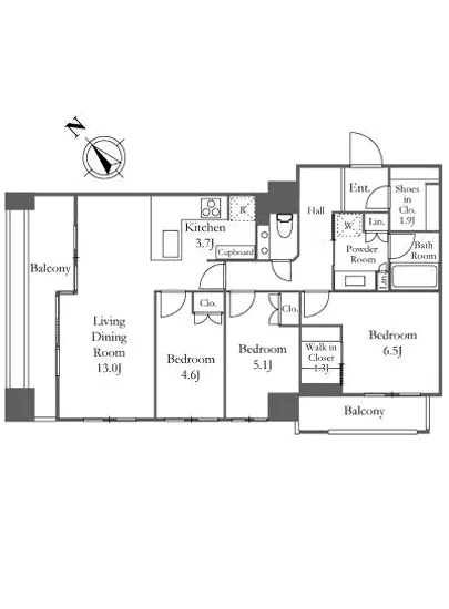 パークホームズ武蔵小山 14F