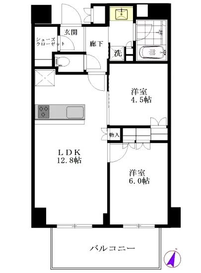 プレミスト文京音羽 2F