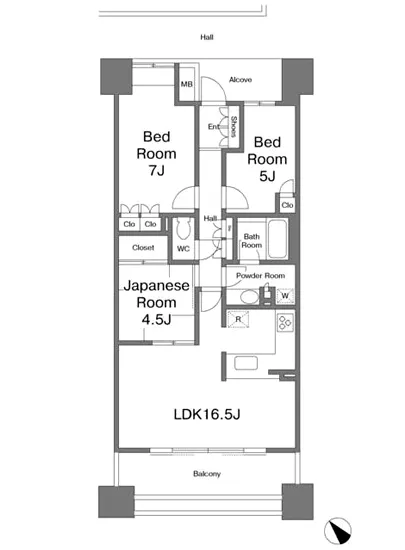 パークハウス清澄白河リバーサイド 13F
