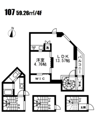 アリュイッテ清澄白河 107