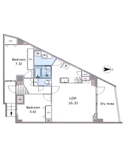オープンレジデンス中目黒 B1F