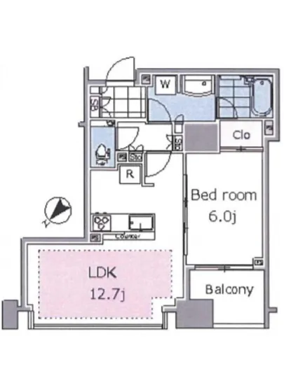 シティハウス月島駅前キャピタルコート 7F