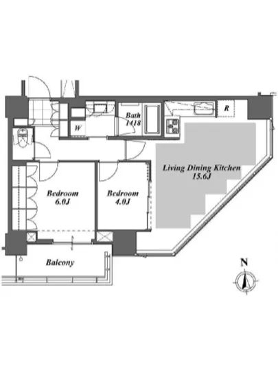 ブリリアイストタワー勝どき 2409