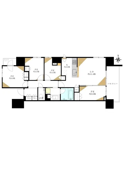 シティタワー品川パークフロント 23F