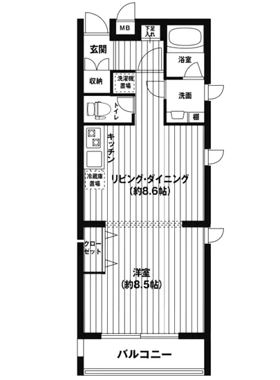 カメリアヒルズ初台 203